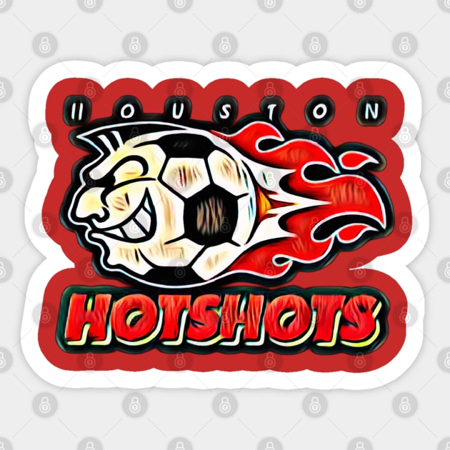 Houston Hotshots Soccer Sticker by Kitta’s Shop